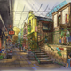 Imagen para el artículo titulado Vas a empezar a ahorrar cuando veas los bocetos del nuevo parque temático de Studio Ghibli en Japón